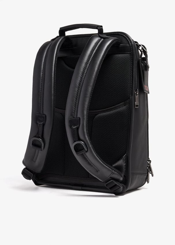 Slim Backpack TUMI UAE Alpha Alpha Back To School Backpack Backpacks BIS color_black commuter gifts Compact Backpack field-product for him gifting Laptop Backpacks Leather Backpacks monogrammable OCTnew Travel Backpacks