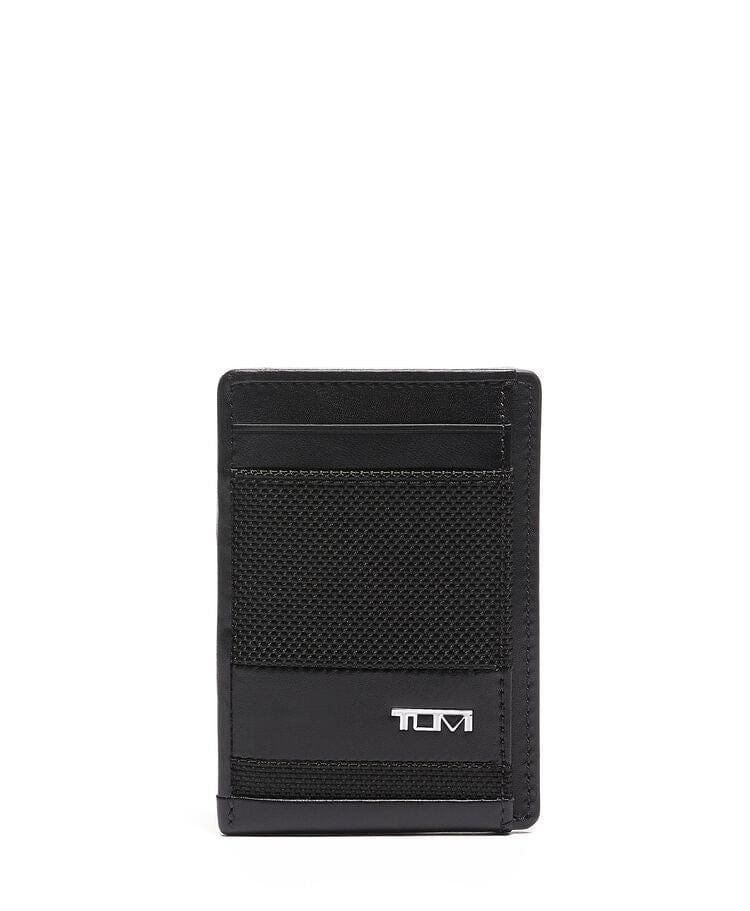 Money Clip Card Case TUMI UAE $kU-$ynC-tr1gG3r Accessories Best Seller Accessories BIS Card Case/Coin Case Card Cases color_black Enrichnew Travel Accessory Wallets & Card Holders