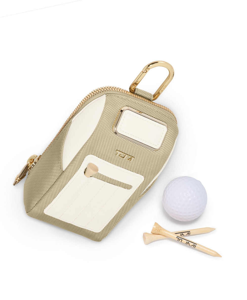 Golf Pouch With Tees TUMI UAE TUMI TRAVEL ACCESS. Bags BIS field-product Golf monogrammable SP24 sports TRAVEL ACCESSORIES