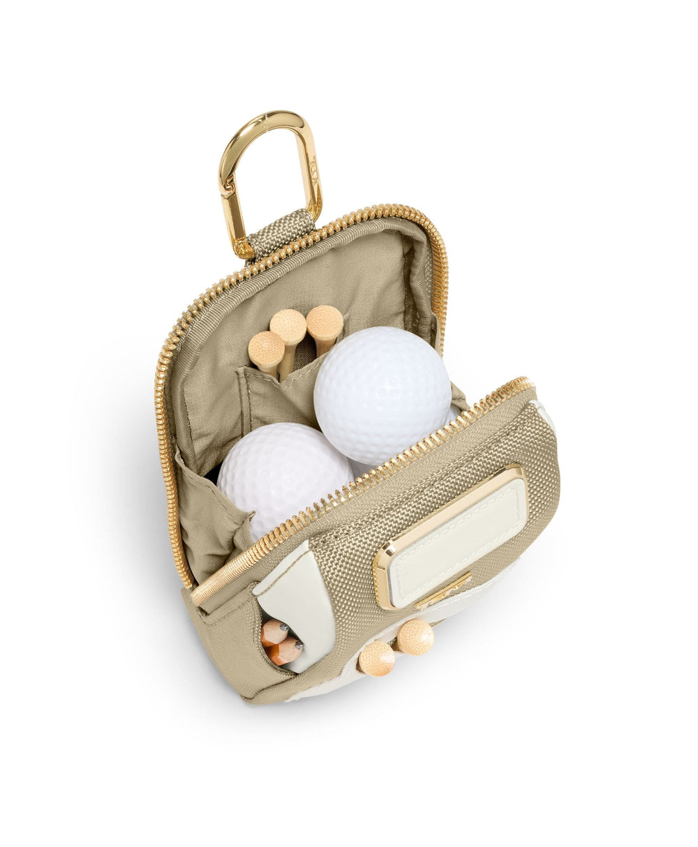Golf Pouch With Tees TUMI UAE TUMI TRAVEL ACCESS. Bags BIS field-product Golf monogrammable SP24 sports TRAVEL ACCESSORIES