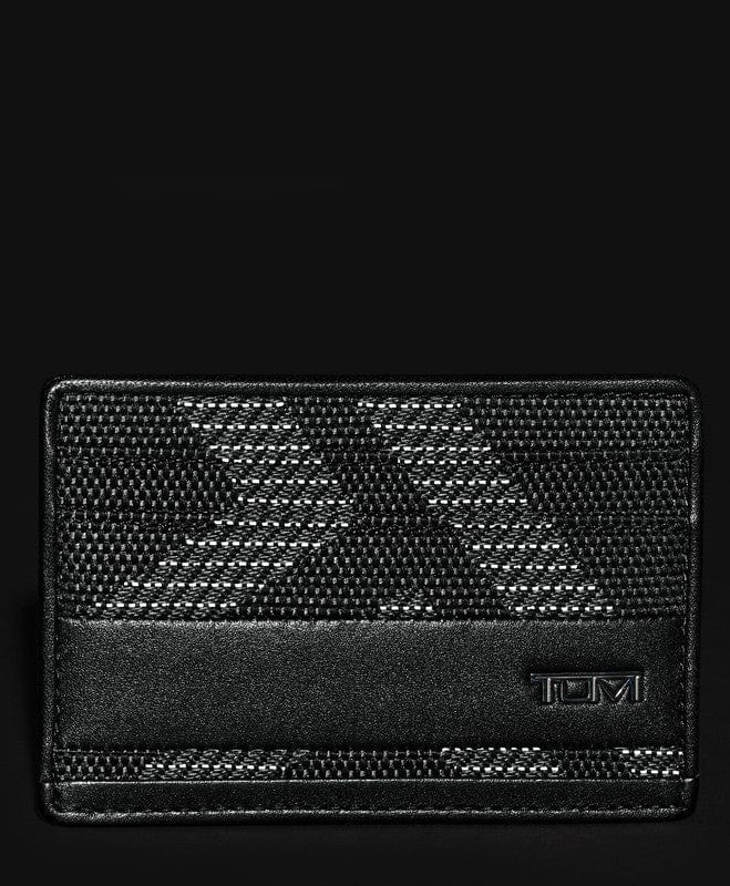Slim Card Case TUMI UAE Alpha Accessories Alpha Card Case/Coin Case FW24 new mens style Wallets & Card Holders