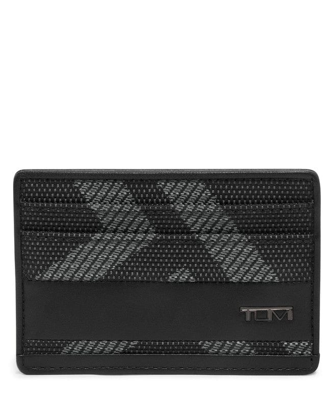 Slim Card Case TUMI UAE Alpha Accessories Alpha Card Case/Coin Case FW24 new mens style Wallets & Card Holders