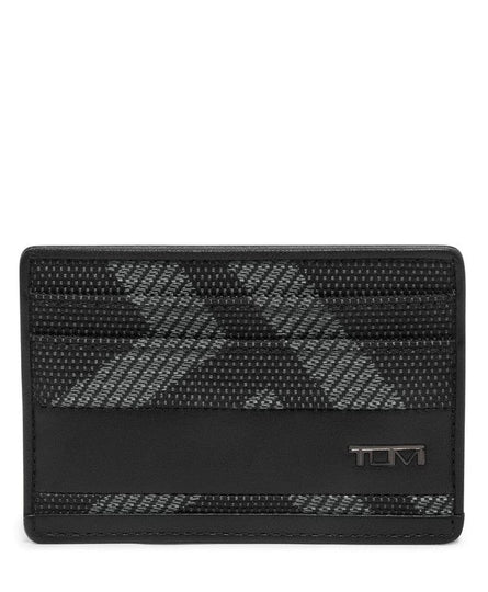 Slim Card Case TUMI UAE Alpha Accessories Alpha Card Case/Coin Case FW24 new mens style Wallets & Card Holders