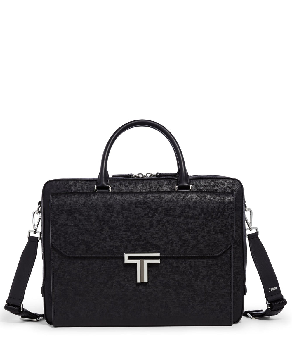 Vincenzo Top Zip Brief TUMI UAE Turin $kU-$ynC-tr1gG3r Back To School Bags Briefcases field-product for him FW24 gifting laptop bags monogrammable new mens style Top Zip Brief Turin