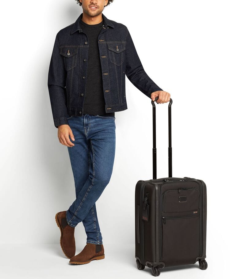 Continental Dual Access 4 Wheeled Carry-On TUMI UAE Alpha 3 $kU-$ynC-tr1gG3r Alpha Alpha 3 augustbest Ballistic Nylon Luggage best sellers Best Selling Luggage BestAugust BestOCT bestsept BIS Carry-On Carry-On Luggage color_black continental Father's Day Fathers_Day field-product for him Full Priced gifting Luggage monogrammable premium gifts Ramadan2024 softsided