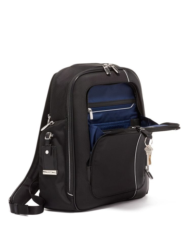 Larson Backpack TUMI UAE Arrivé $kU-$ynC-tr1gG3r Arrivé Back To School Backpack Backpacks BestOCT BIS business color_black Compact Backpack field-product fit14 fits13 for him Full Priced gifting Graduation Gifts Laptop Backpacks monogrammable premium gifts recycled fabric Travel Backpacks