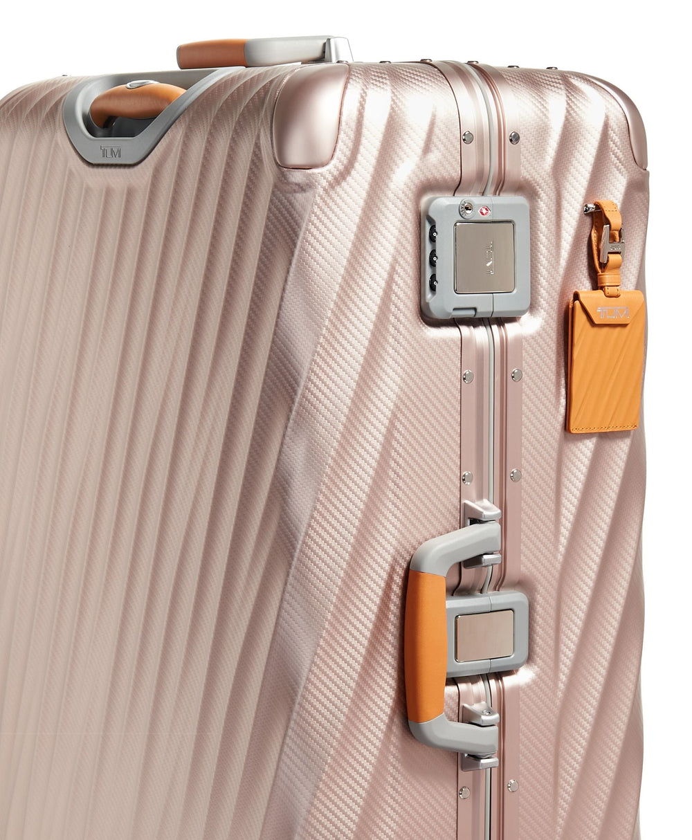 Extended Trip Packing Case TUMI UAE 19 Degree Aluminum $kU-$ynC-tr1gG3r 19 + 19 aluminum BIS Checked Luggage color_pink extended trip field-product for her Luggage monogrammable