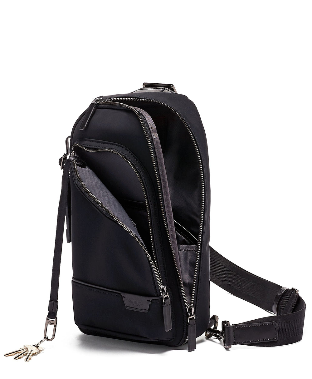 Gregory Sling TUMI UAE Harrison $kU-$ynC-tr1gG3r augustbest Bags BestAugust BIS color_black field-product for him gifting Harrison monogrammable Nylon Bag Slings