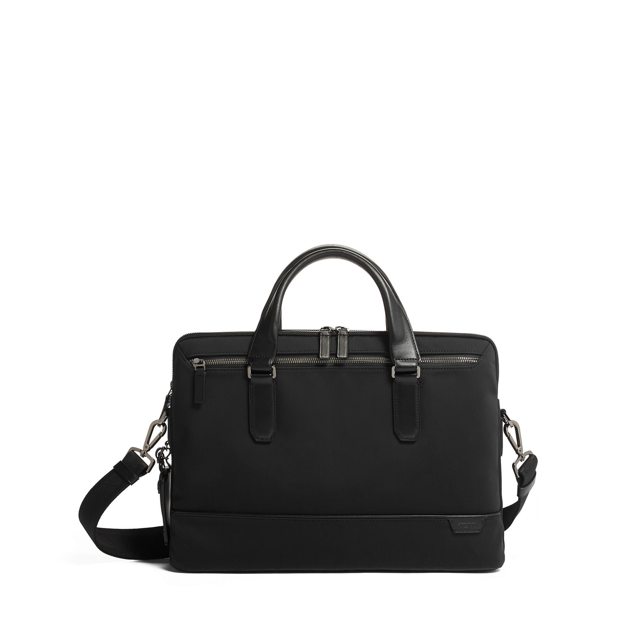 Sycamore Slim Brief TUMI UAE Harrison $kU-$ynC-tr1gG3r 13 inch bag 14 inch bag augustbest Back To School Bags BestAugust BestOCT bestsept BIS Briefcases business color_black commuter gifts field-product for him Full Priced gifting Harrison laptop bags monogrammable Nylon Bag