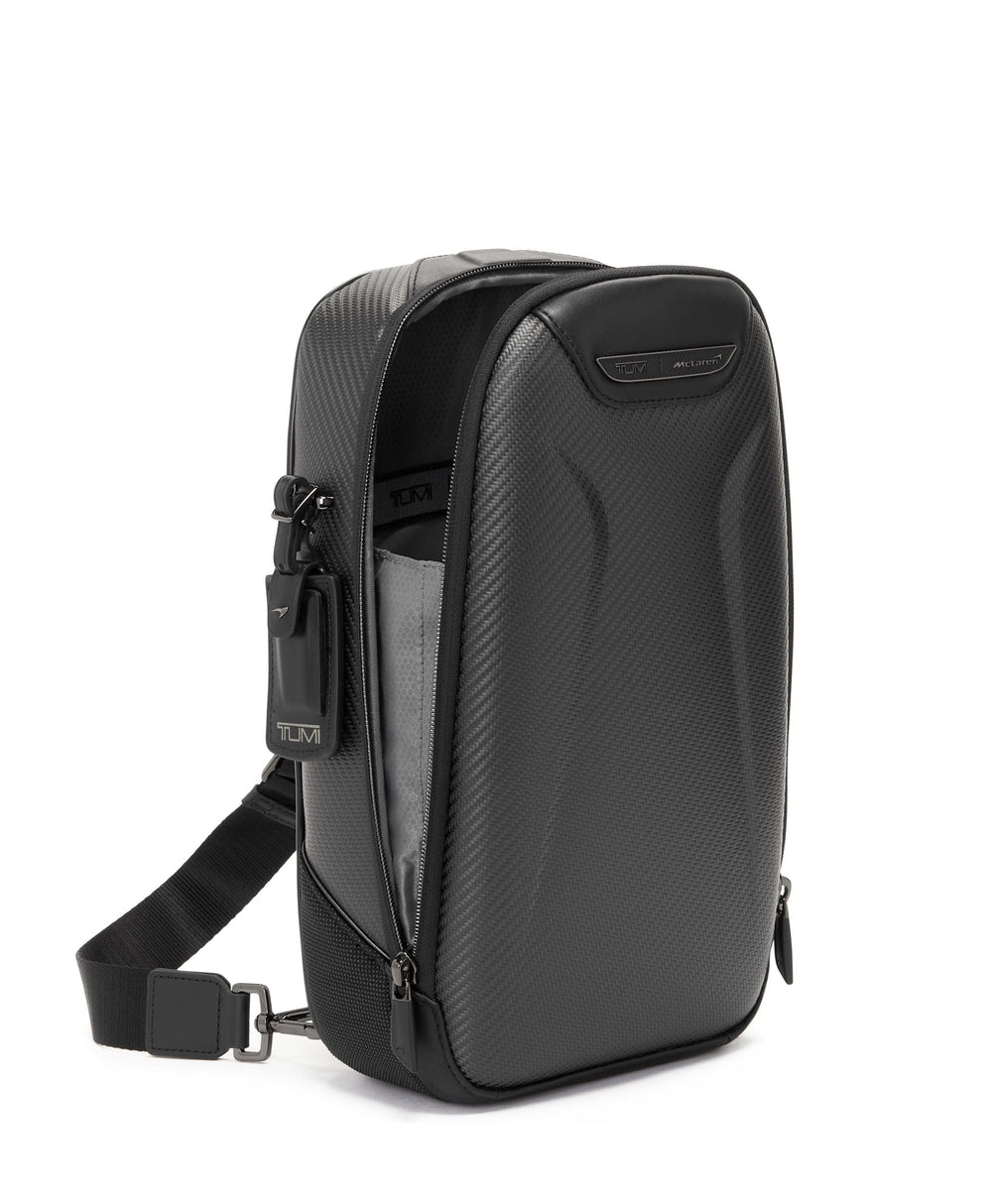 Torque Sling TUMI UAE TUMI I McLaren $kU-$ynC-tr1gG3r Bags BIS color_black color_grey F22 field-product May_24_Sale Mclaren monogrammable Recyled fabric bag Slings