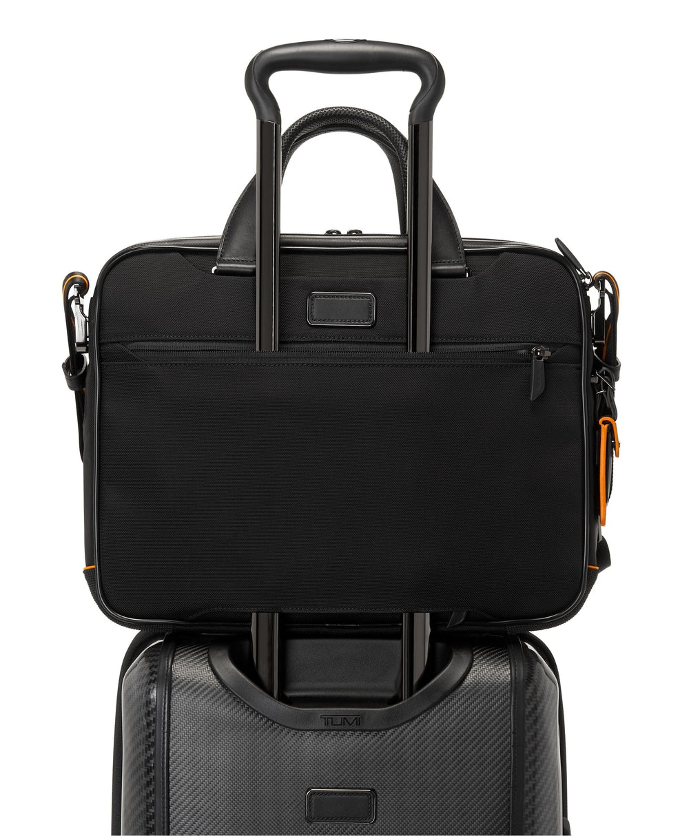 Axle Slim Brief TUMI UAE TUMI I McLaren $kU-$ynC-tr1gG3r 13 inch bag 14 inch bag Back To School Bags bestsept BIS Briefcases business color_black F22 field-product for him gifting Mclaren monogrammable Recyled fabric bag