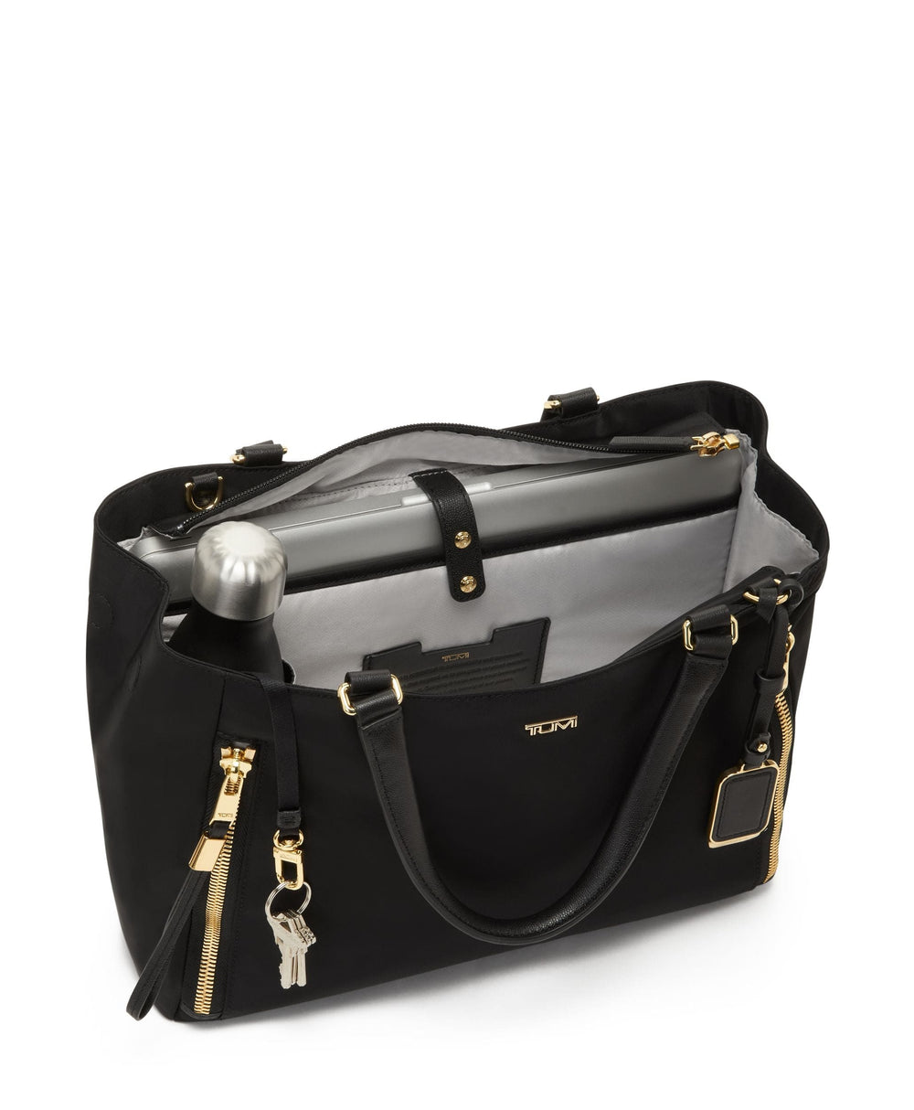 Valetta Medium Tote TUMI UAE Voyageur $kU-$ynC-tr1gG3r 13 inch bag augustbest Back To School Bags best sellers Best Selling Bags BestAugust BestJuly BestOCT bestsept BIS color_black field-product for her gifting monogrammable new women styles Nylon Bag S23 Totes TUMI Totes Voyageur women-collection-cat