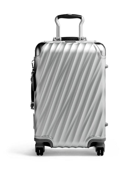 International Carry-On TUMI UAE 19 Degree Aluminum $kU-$ynC-tr1gG3r 19 + 19 19 Degree Aluminum aluminum augustbest BestAugust bestsept BIS Carry-On Carry-On Luggage color_grey field-product for her for him Full Priced gifting hardside hardsided international Luggage monogrammable premium gifts Ramadan2024 Silver